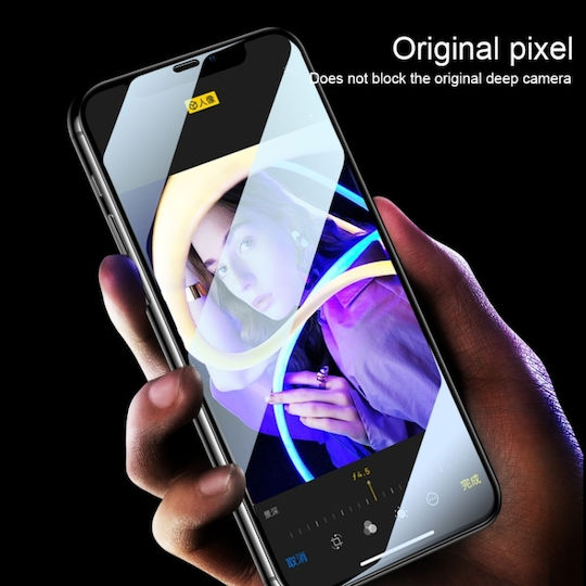 Xiaomi Full Face Tempered Glass Μαύρο (Redmi Note 11/11S)
