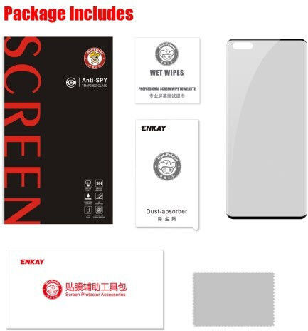 Anti Spy Full Face Tempered Glass (Huawei P40 Pro)