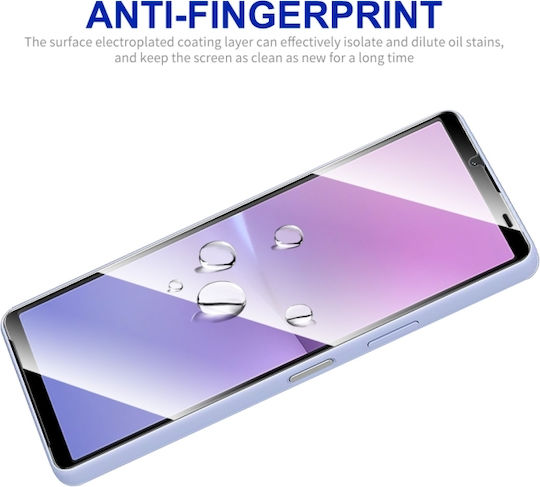 Full Glue Full Face Tempered Glass Μαύρο (Xperia 10 V)