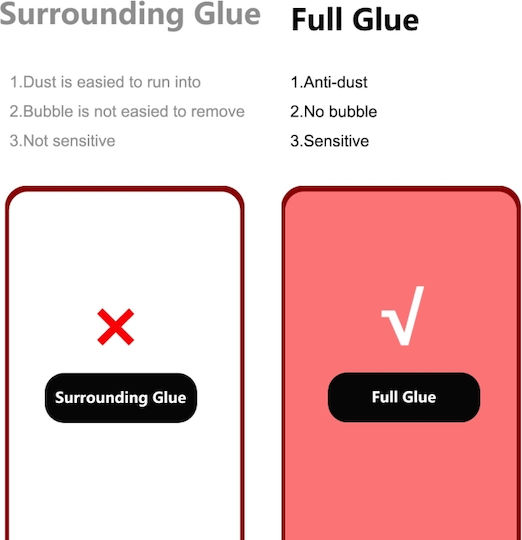 Full Glue Full Face Tempered Glass Black (Nova 9 SE / Honor 50 SE)