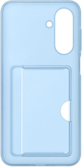 Samsung Card Slot Case Wallet Silicone Blue (Galaxy A26)