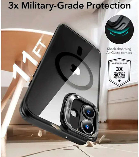 ESR Classic Hybrid Umschlag Rückseite Metallisch Transparent (iPhone 16)