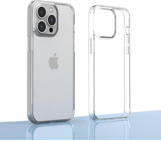 Devia Umschlag Rückseite Silikon Transparent (iPhone 15 Pro Max)