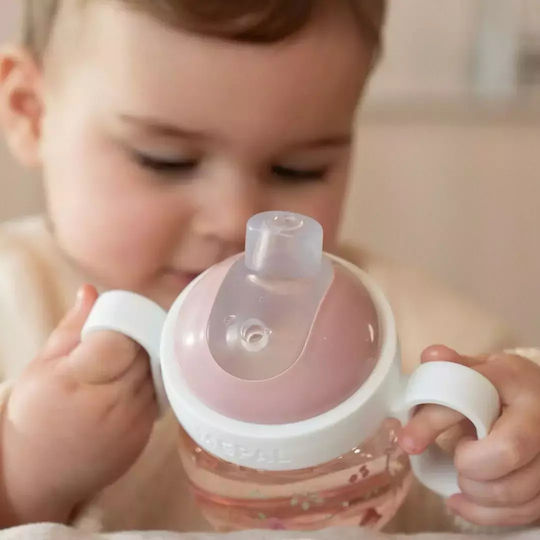 Little Dutch Παιδικό Ποτηράκι Mio Fairy Garden από Πλαστικό Ροζ 200ml