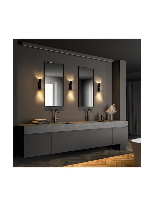 TK Lighting Μοντέρνο Φωτιστικό Τοίχου με Ντουί G9 Μαύρο