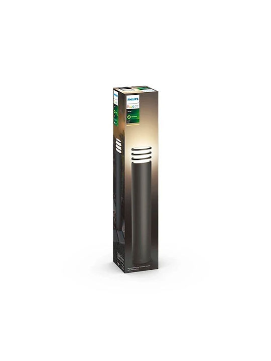 Philips Lucca Outdoor Floor Lamp 9W IP44 for E27 Light Bulb Gray