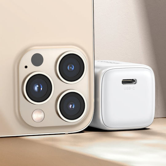 Ugreen Charger Without Cable GaN with USB-C Port 30W Power Delivery / Quick Charge 4.0 Whites (X513)
