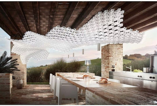 Slamp Ροζέτα Οροφής για Φωτιστικά Λευκή ACC00COP0000__NUV
