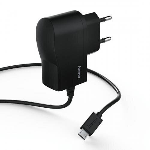 HAMA Încărcător Cu Cablu Integrat Micro USB Negru (00173670)