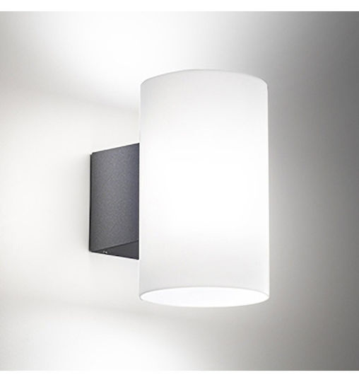 Zafferano Wall-Mounted Outdoor Light LED IP54 11.5W with Warm White Light 12x20x17.2εκ.