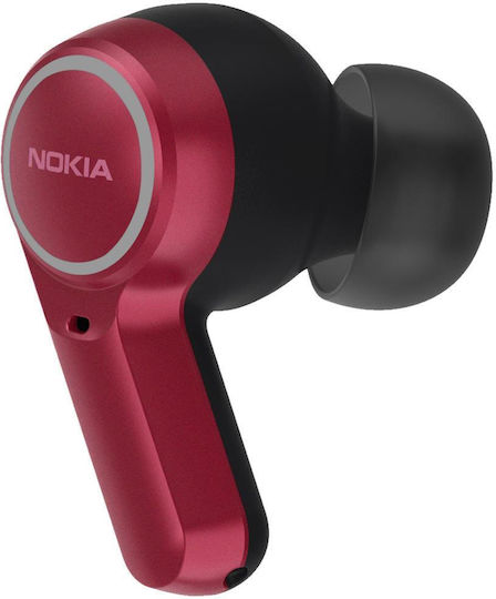 Nokia Clarity Earbuds 2+ Bluetooth Handsfree Ακουστικά με Αντοχή στον Ιδρώτα και Θήκη Φόρτισης Ροζ