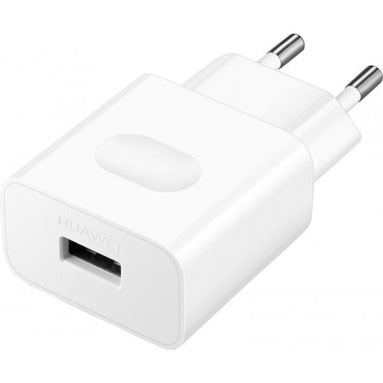 Huawei Ladegerät ohne Kabel mit USB-A Anschluss 18W Weißs (HW-090200EH0 Bulk)