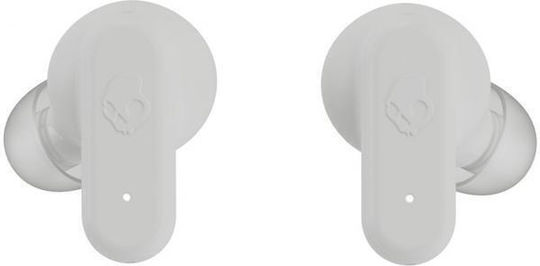 Skullcandy In-ear Bluetooth Handsfree Ακουστικά με Αντοχή στον Ιδρώτα Λευκά