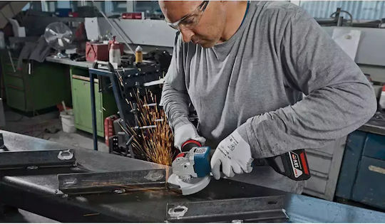 Bosch GWX 18 V-10 PC Τροχός 125mm Μπαταρίας 18V Solo