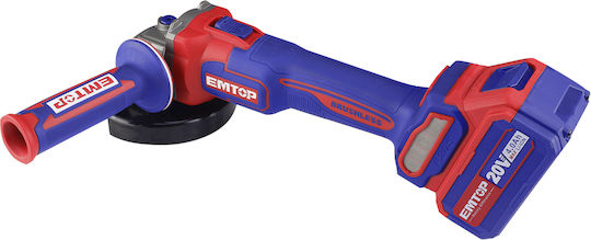 Emtop ELAG211542 Ъглошлайф 115мм На батерия