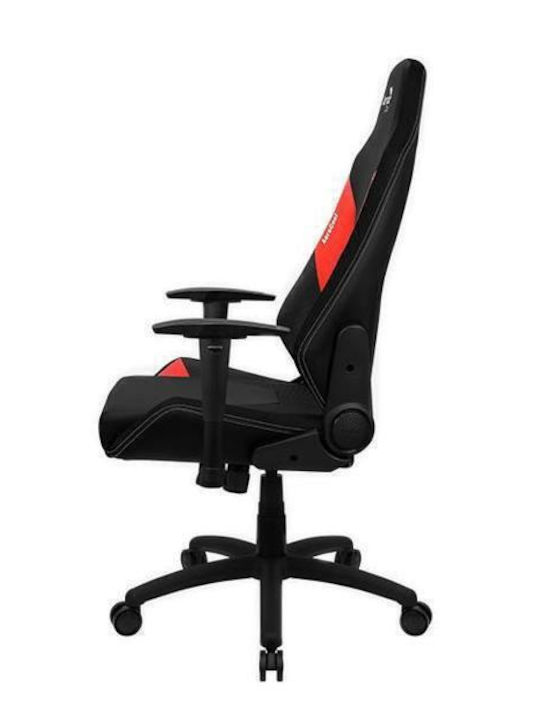 Aerocool Геймърски стол с регулируеми подлакътници Черен