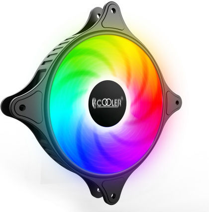 PCCOOLER Ventilator Pentru Carcasă 120mm (2000rpm / 52.79cfm) cu Iluminare ARGB și Conexiune 4-Pin PWM