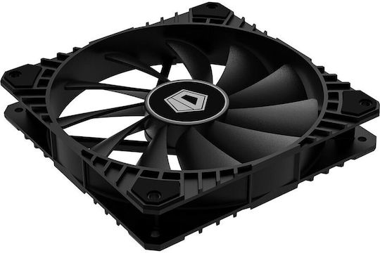 ID-Cooling Ventilator Pentru Carcasă 140mm (76.8cfm) Fără Iluminare LED și Conexiune 3-Pin