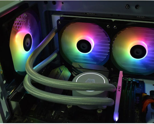 ID-Cooling Ventilator Pentru Carcasă 120mm (1500rpm / 62cfm) cu Iluminare ARGB și Conexiune 3-Pin