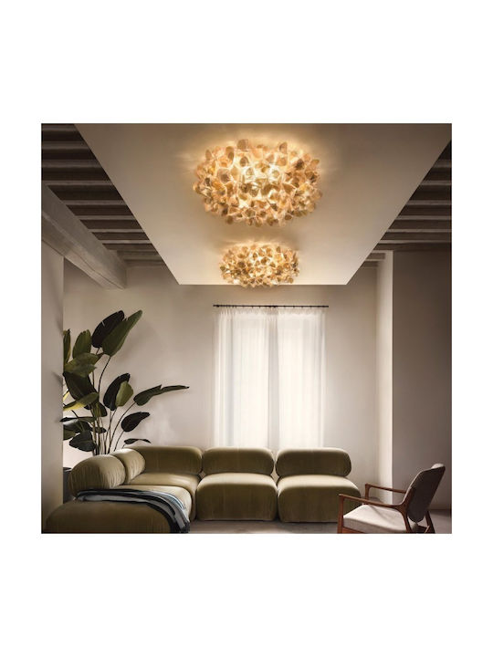 Slamp Clizia Large Mama Πλαφονιέρα Οροφής Λευκή με Ντουί E27
