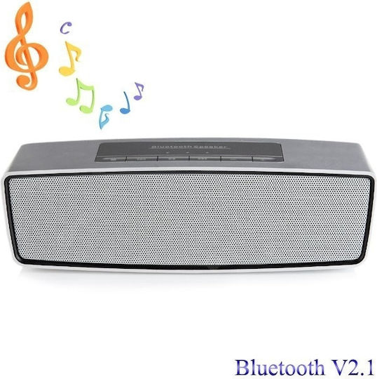 Bluetooth високоговорител 10W с радио Черен D48TMFMBM