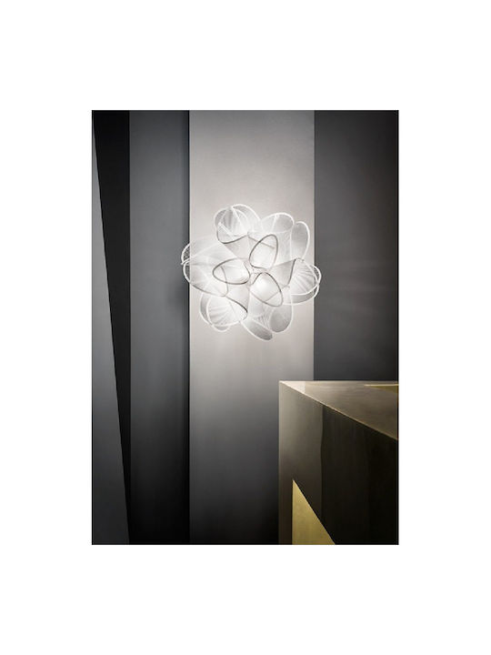 Slamp La Belle Etoile Ceiling Mount Light 73cm Black with Integrated LED