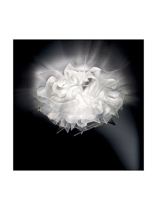 Slamp Veli Mini Prisma Plafonieră de Tavan Transparentă cu Soclu E14