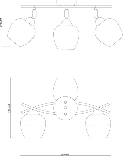 Agora Lighting Ceiling Light