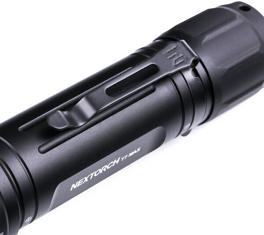 Nextorch Wiederaufladbar Taschenlampe LED IPX7 mit maximaler Helligkeit 1200lm Schwarz