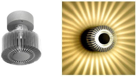 Adeleq Wandmontiertes Außen-Spotlight G9 IP54