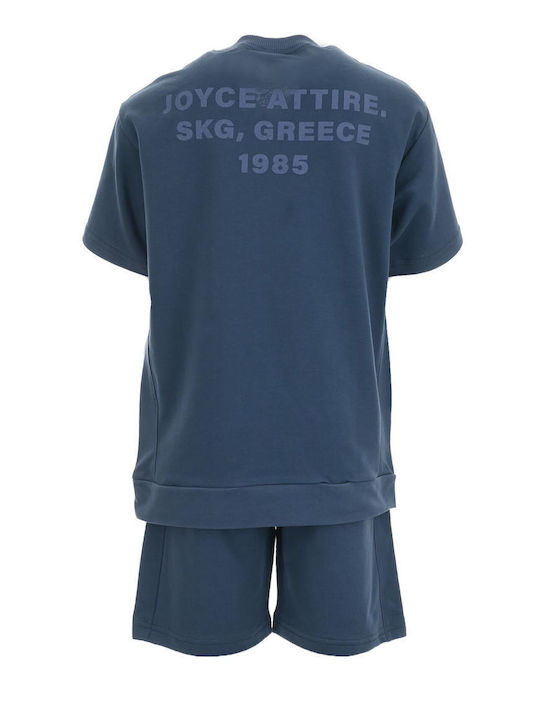 Joyce Παιδικό Σετ με Σορτς Μπλέ 2τμχ