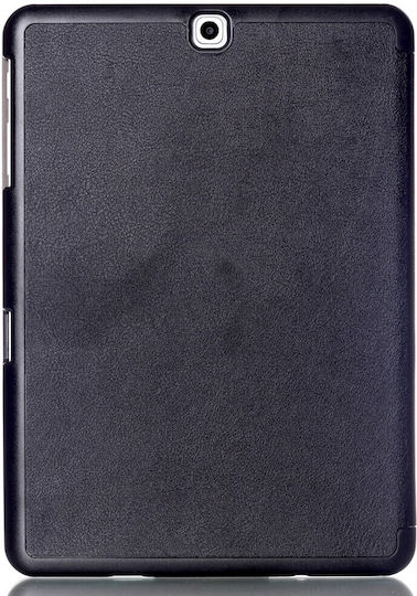 Husă Flip Cover Magnetică 3-pliuri Neagră (Galaxy Tab S2 9.7)