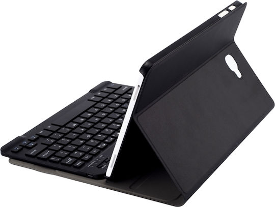 Bluetooth Flip Cover με Πληκτρολόγιο στα Αγγλικά US Μαύρη (Galaxy Tab A 10.1 2016Galaxy Tab A 10.1)