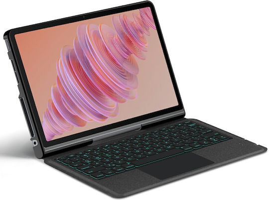 Flip Cover Cu Tastatură Neagră Lenovo Tab Plus 11.5 (TB-351)