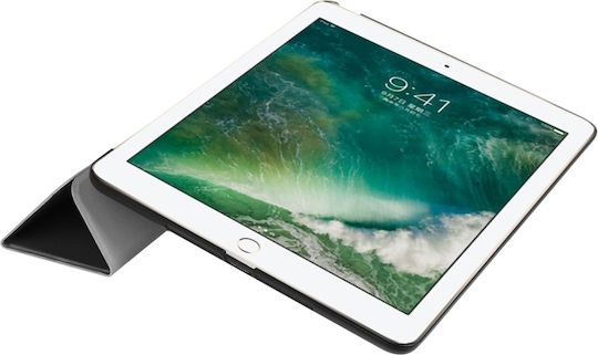 Husă Flip Cover Magnetică 3-fold Neagră (iPad 2017/2018 9.7")