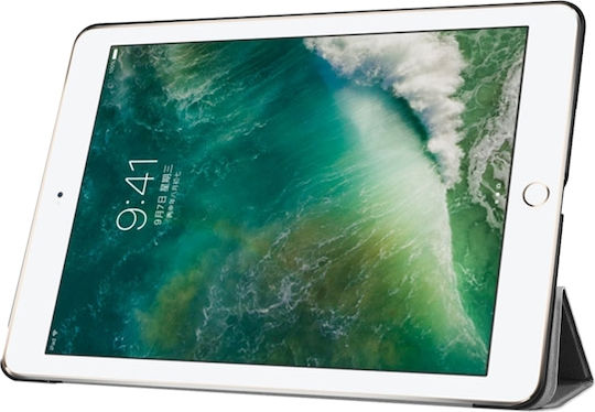 Husă Flip Cover Magnetică 3-fold Neagră (iPad 2017/2018 9.7")