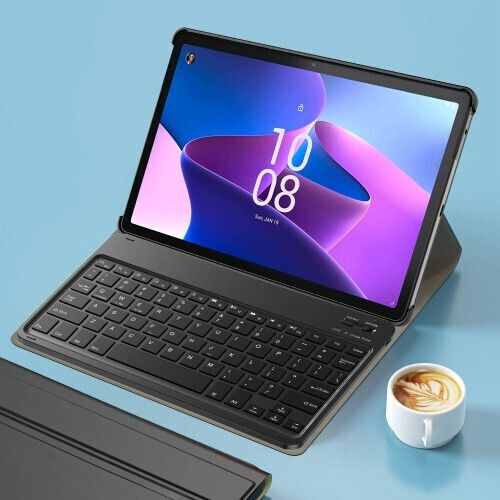 Flip Cover με Πληκτρολόγιο στα Αγγλικά US Μαύρη (Lenovo Tab M10 (3rd Gen) 10.1'')