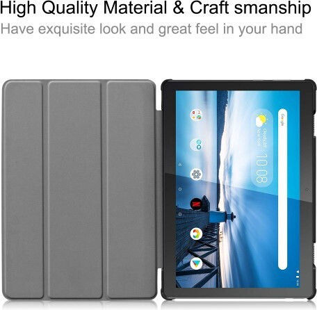 Tab M10 1st Gen Flip Cover Μαύρη (Lenovo Tab M10 (3rd Gen) 10.1'')