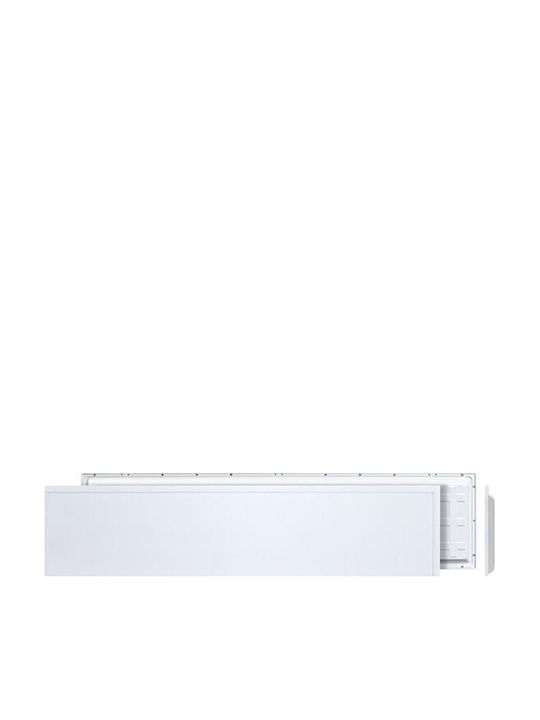 Eurolamp Παραλληλόγραμμο Χωνευτό LED Panel 36W με Θερμό Λευκό Φως 2700K 120x30εκ.