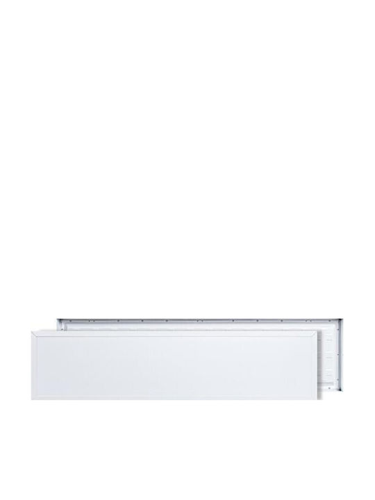 Eurolamp Παραλληλόγραμμο Χωνευτό LED Panel 36W με Φυσικό Λευκό Φως 4000K 120x30εκ.