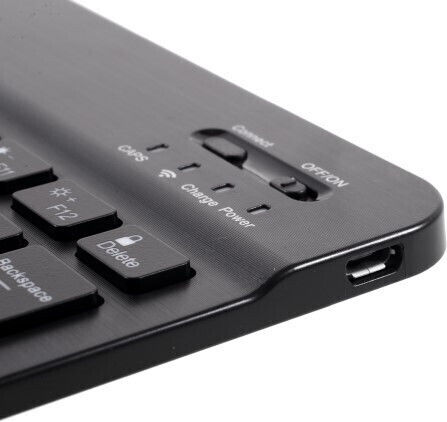 Flip Cover Δερματίνης με Πληκτρολόγιο Μαύρο (Lenovo Tab M10 HD (2nd Gen) 10.1")