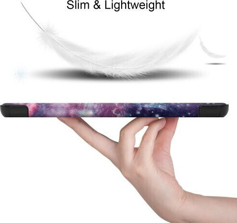 Husă Magnetică Tri-pliabilă Flip Cover Model Galaxy (Lenovo Tab M10 FHD Plus (a doua generație) 10.3")