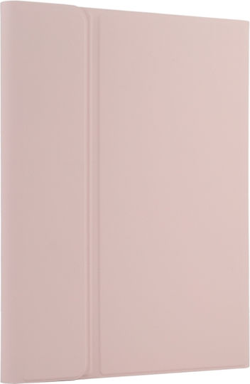 Touchpad Bluetooth Flip Cover με Πληκτρολόγιο στα Αγγλικά US Ροζ (iPad Air 2019 / iPad Pro 2017 10.5")