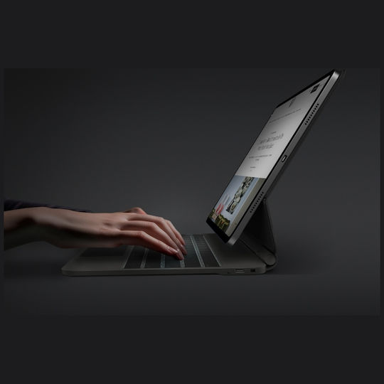 Uniq Flip Cover με Πληκτρολόγιο Μαύρη (iPad Pro 13 M4 (2024))