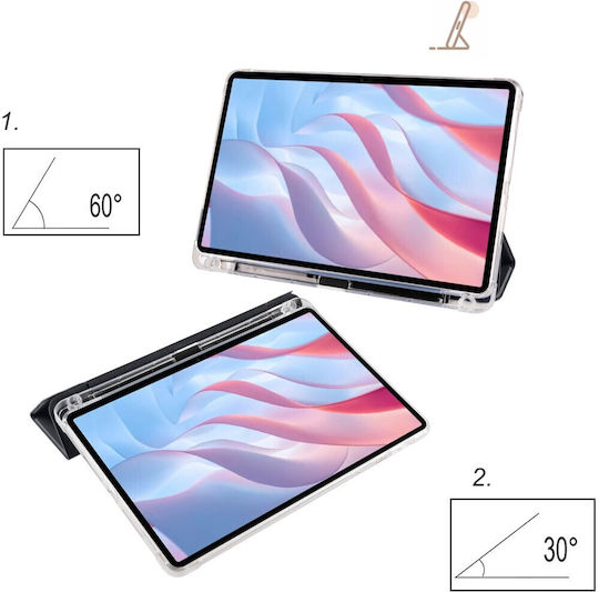 3-fold Flip Cover Διάφανη (Xiaomi Redmi Pad Pro 12.1 inch)