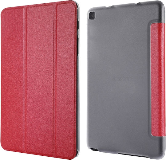 Copertă Tri-Fold Flip Roșie (Galaxy Tab A7 Lite)