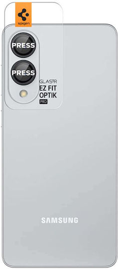 Spigen Optik Pro EZ Fit Προστασία Κάμερας Tempered Glass Μαύρο για το Galaxy S25 Edge