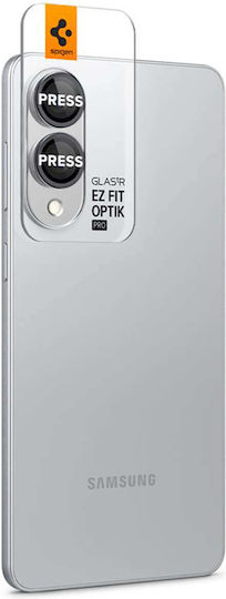 Spigen Optik Pro EZ Fit Προστασία Κάμερας Tempered Glass Μαύρο για το Galaxy S25 Edge