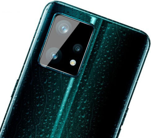 Imak Προστασία Κάμερας Tempered Glass Μαύρο για το Realme 9