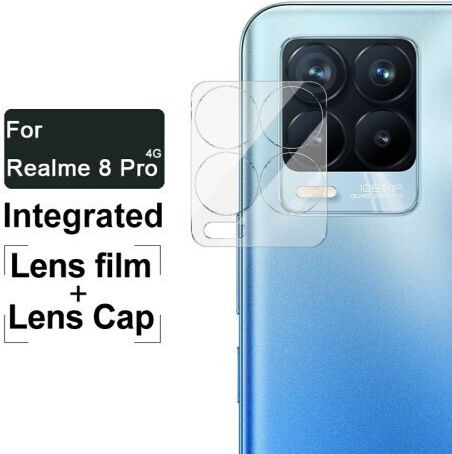 Imak Lens + Acrylic Lens Cap Camera Protection Tempered Glass for the Realme 8/8 Pro 103518737A